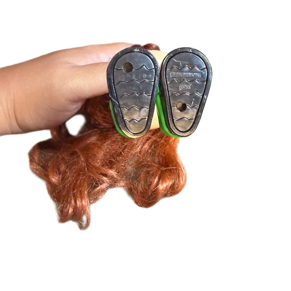 Mattel Diva Starz Alexa Doll Red Hair Green Overalls Vintage 1999 Y2K Toy